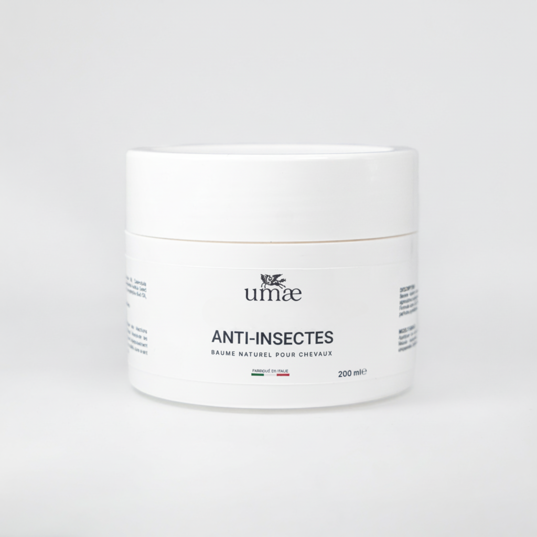 Baume naturel anti-insectes pour chevaux